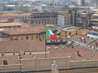 Image showing Italian flag