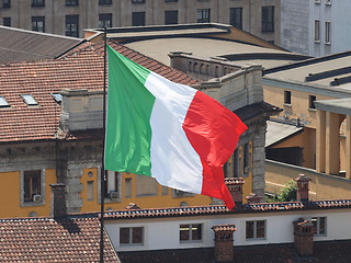 Image showing Italian flag