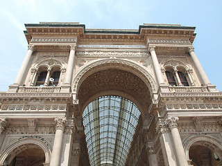 Image showing Galleria Vittorio Emanuele II, Milan