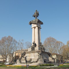 Image showing Vittorio Emanuele II statue