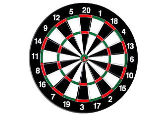 Image showing dart board