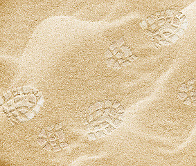 Image showing Shoeprints