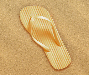 Image showing beach flip flops