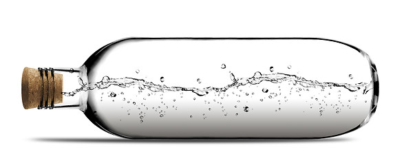 Image showing Glass bottle