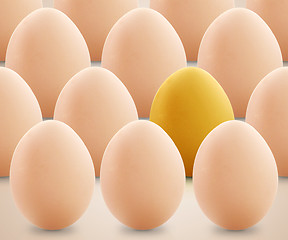 Image showing Golden egg