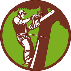 Image showing Arborist Tree Surgeon Trimmer Pruner