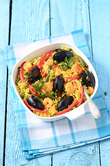 Image showing Paella 