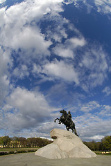 Image showing Monument of Peter the First