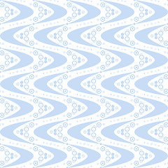 Image showing Seamless Wave Pattern