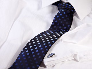 Image showing Business tie and shirt
