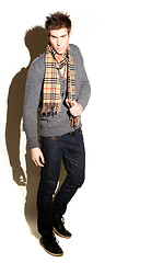 Image showing Fashionable Man In Scarf