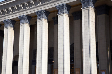 Image showing Columns of Novosibirsk opera