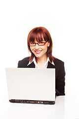 Image showing Smiling Efficient Secretary