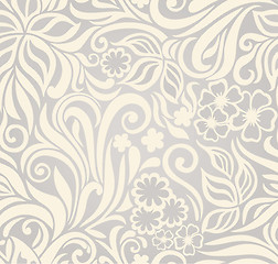 Image showing Excellent seamless floral background