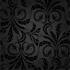 Image showing Floral seamless background