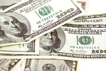 Image showing Abstract Dollars Background