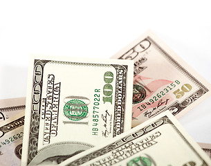 Image showing Abstract Dollars Background