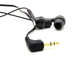 Image showing Small ear-phones 