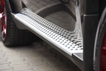 Image showing Footboard of the car 