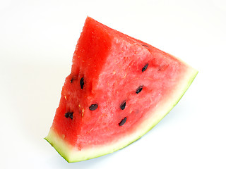 Image showing Watermelon with dry stem