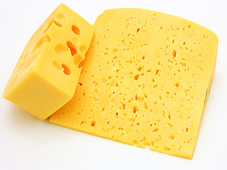 Image showing piece of cheese