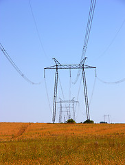 Image showing electrical grid near field
