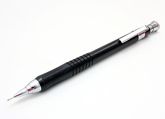 Image showing Sharp black mechanical pencil