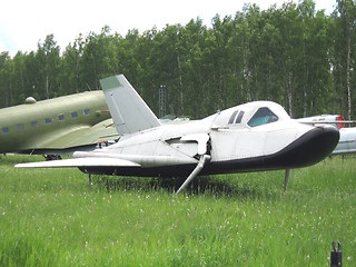 Image showing Moscow, Monino, Russia, the plane of war an a parking