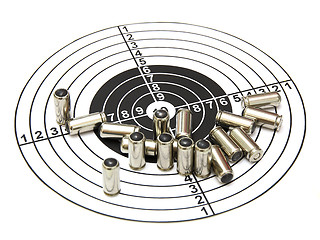 Image showing Cartridges 9ìì for a pistol 