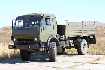 Image showing The military lorry 