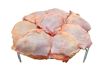 Image showing Chicken thighs