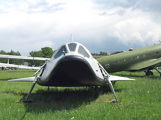 Image showing Moscow, Monino, Russia, the plane of war an a parking