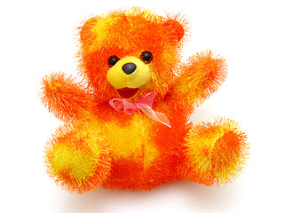 Image showing Children's bright beautiful soft toy 