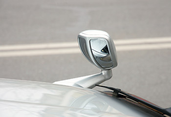 Image showing Automobile rear-view mirror 