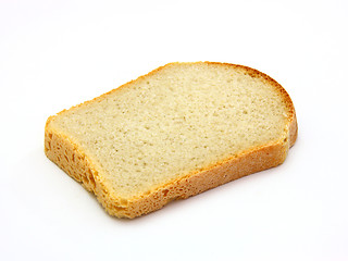 Image showing  sandwich without a thing with one bread 