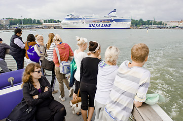 Image showing Tourist boat trip