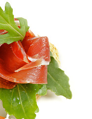 Image showing Jamon appetizer