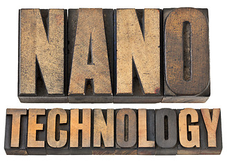 Image showing nanotechnology in wood type