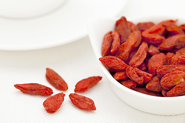 Image showing organic dried Tibetan goji berries