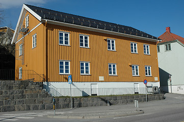 Image showing yellow building