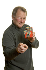 Image showing man with gifts