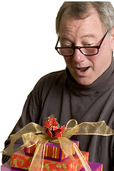 Image showing man with gifts