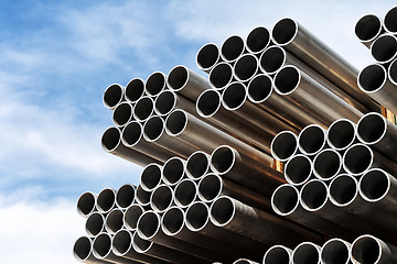 Image showing Aluminum tubes.