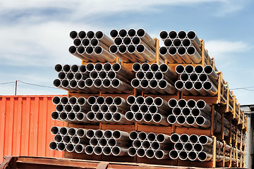 Image showing Tubes aluminium.