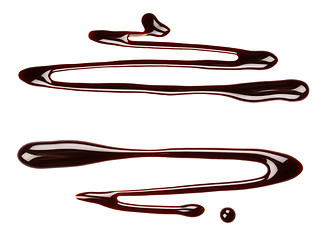 Image showing Chocolate drips