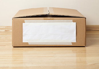 Image showing Cardboard box