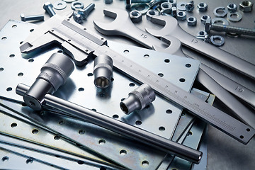 Image showing Metal tools