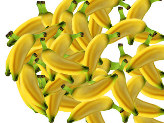 Image showing bananas abstract