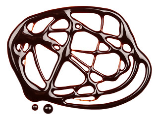 Image showing Chocolate drip