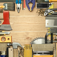 Image showing Carpentry background